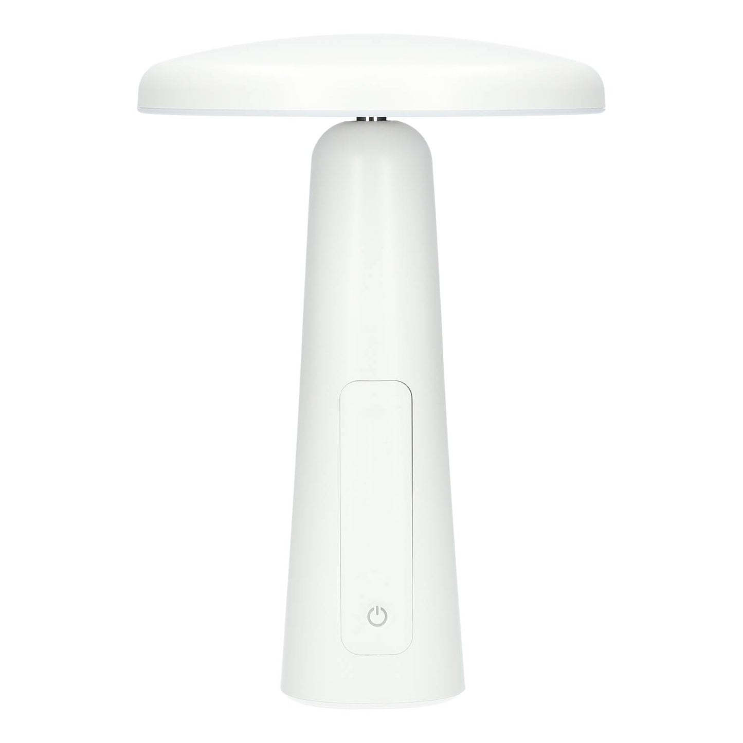 Aufladbare LED Tischleuchte Pilzform kabellos mit Dimmfunktion in weiss von SARAZ Lights